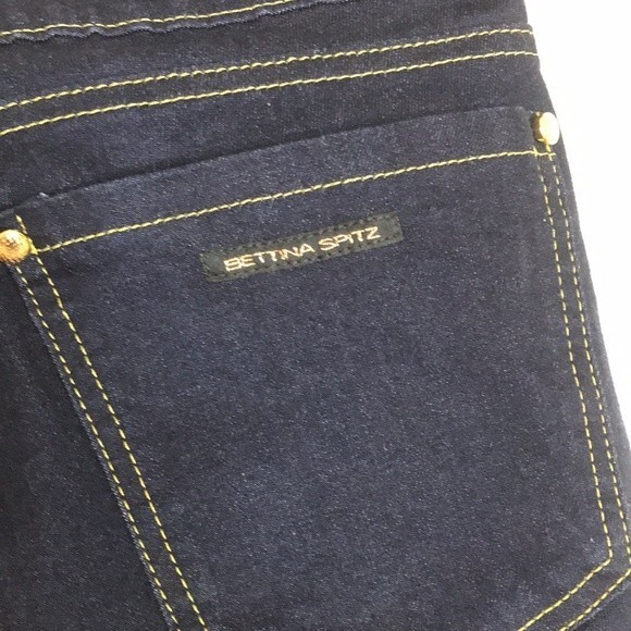 Bettina spitz ladies dark denim bootcut flare jeans size 6 - Picture 10 of 11